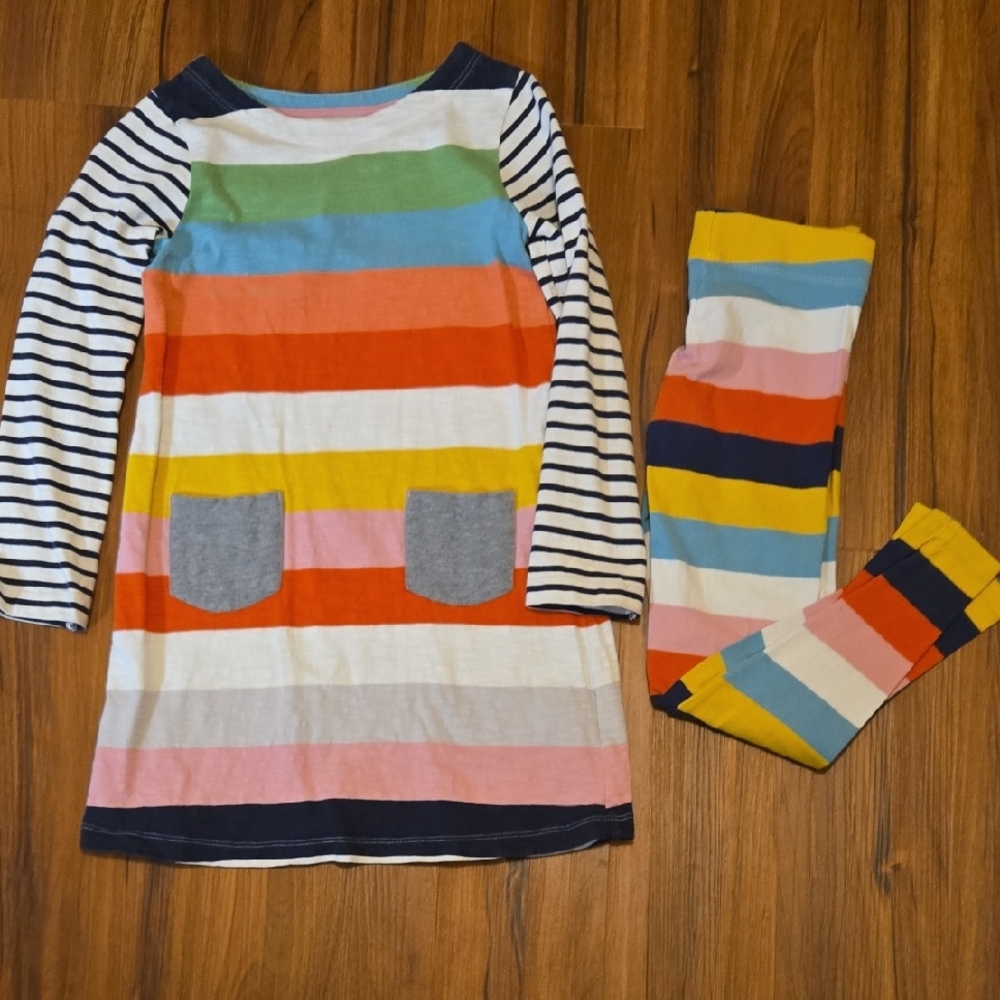 Mini Boden Dress and Leggings